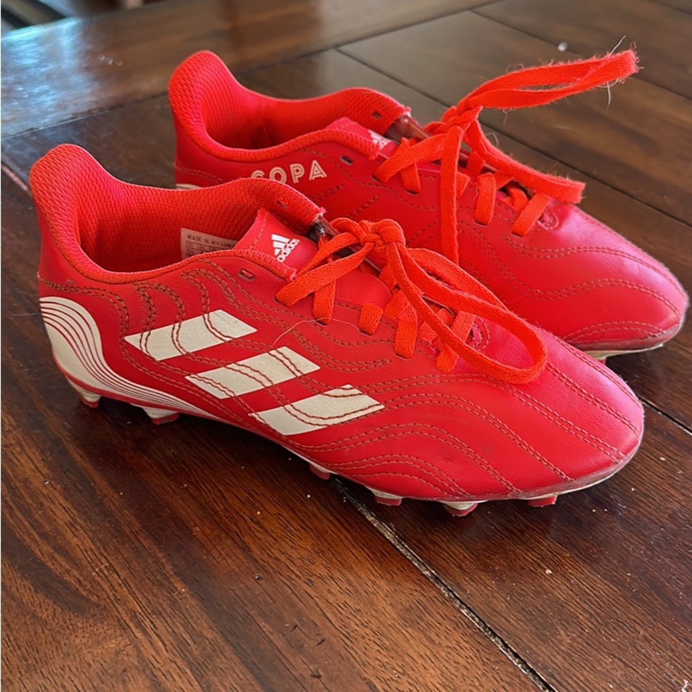 Youth Size 1.5 Adidas Soccer Cleats